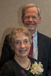 Lois Kershner with her husband Tom Scannell