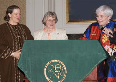 Susan Dawson Receiving LAA