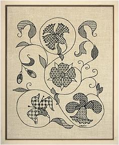 Mary-Dick Diggs - blackwork